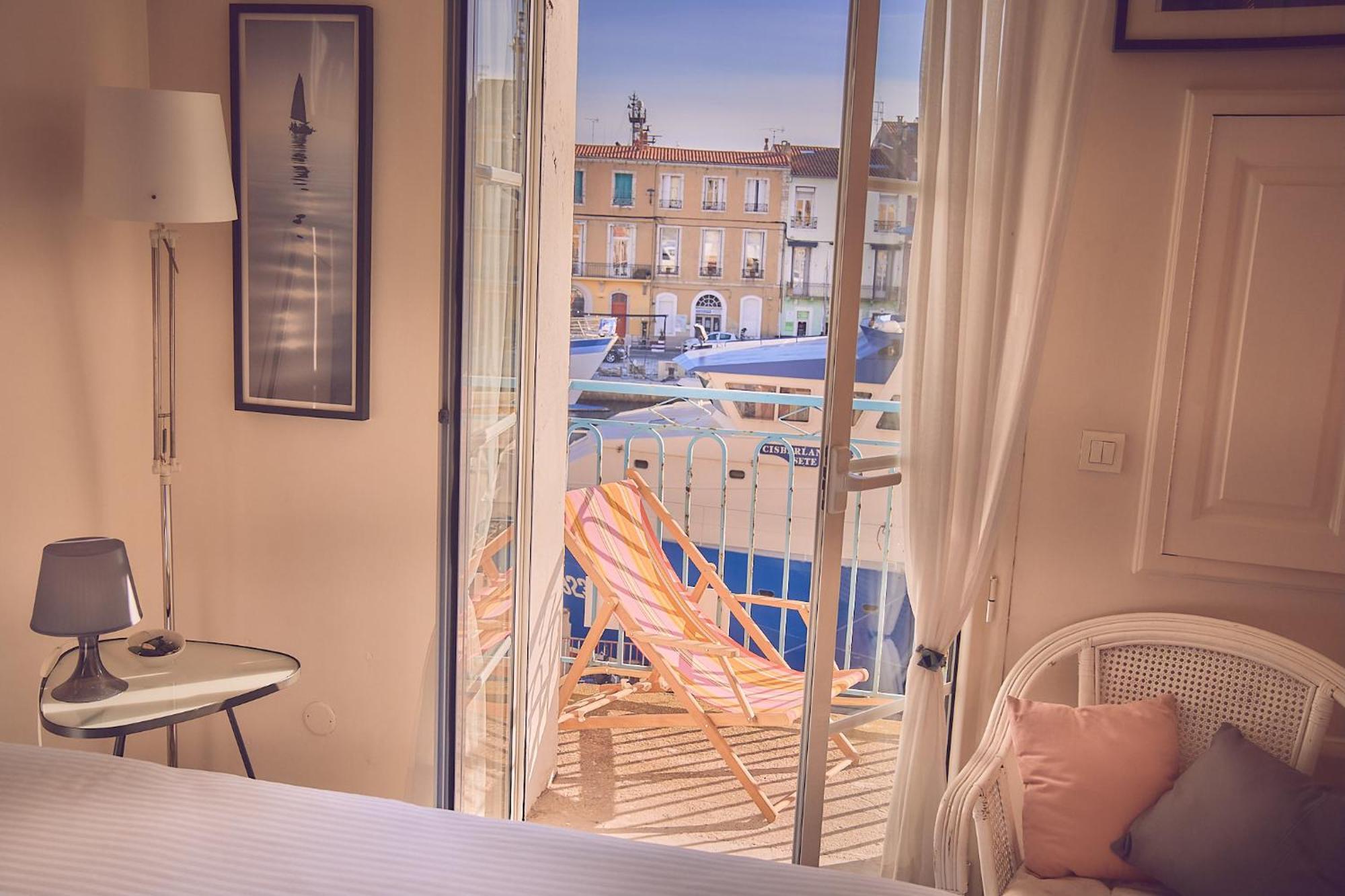 "Mario" Balcons Sur Le Canal Royal, Belle Vue, Climatise Sète Exteriör bild