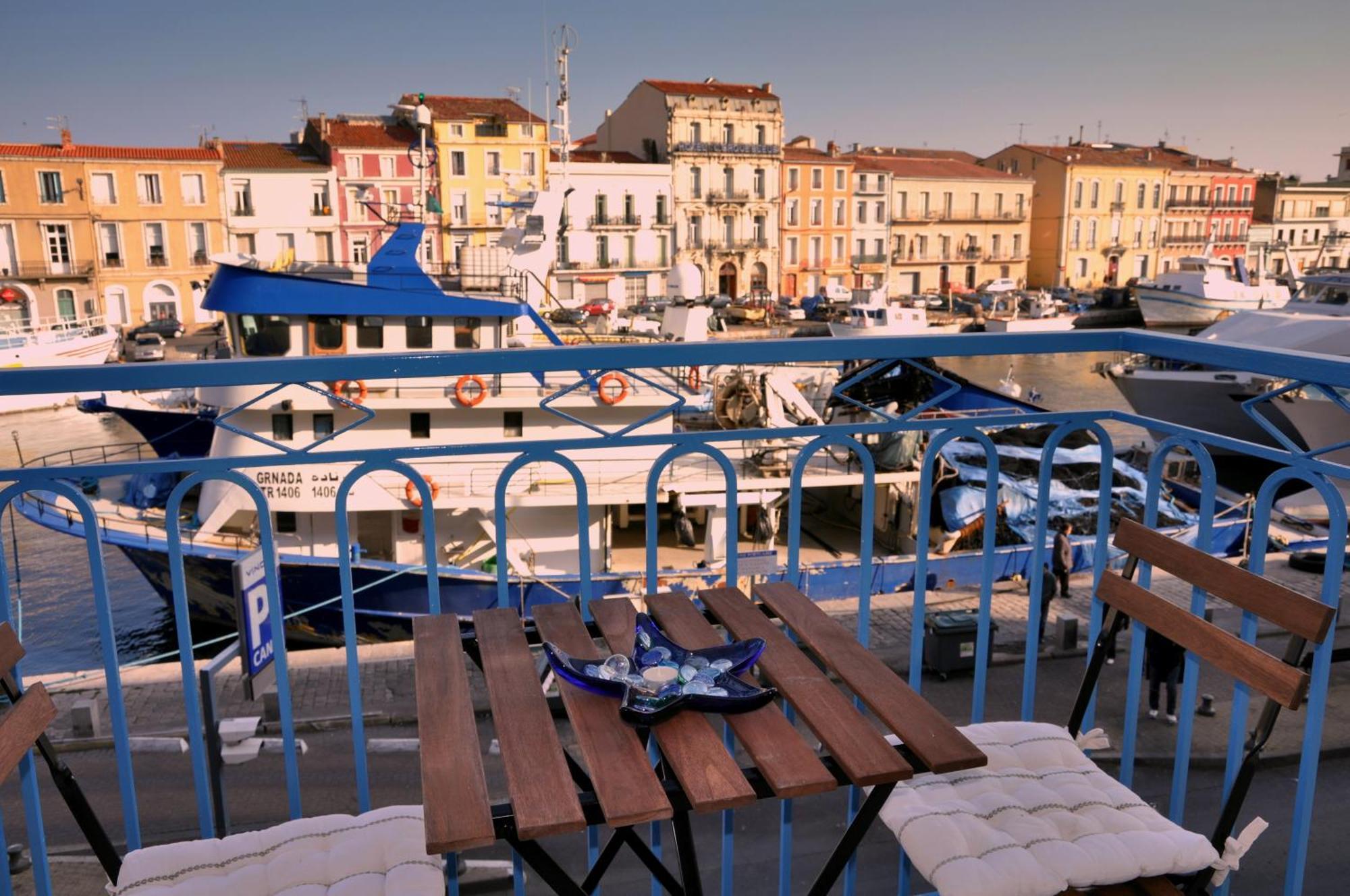 "Mario" Balcons Sur Le Canal Royal, Belle Vue, Climatise Sète Exteriör bild